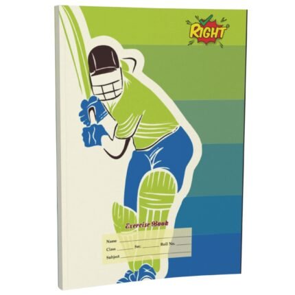 Plain Register – 128 Pages | Soft Cover Long Notebook for School, Office & Tuition Use