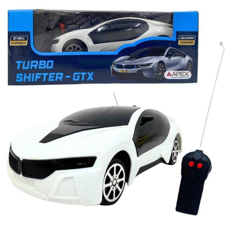 remote control car for kids white black