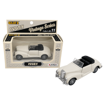 IVORY VINTAGE DIE-CAST CAR