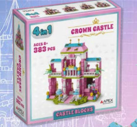 CROWN CASTLE BUILDING BLOCKS 383 PCS