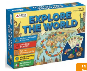 EXPLORE THE WORLD PUZZLE GAME